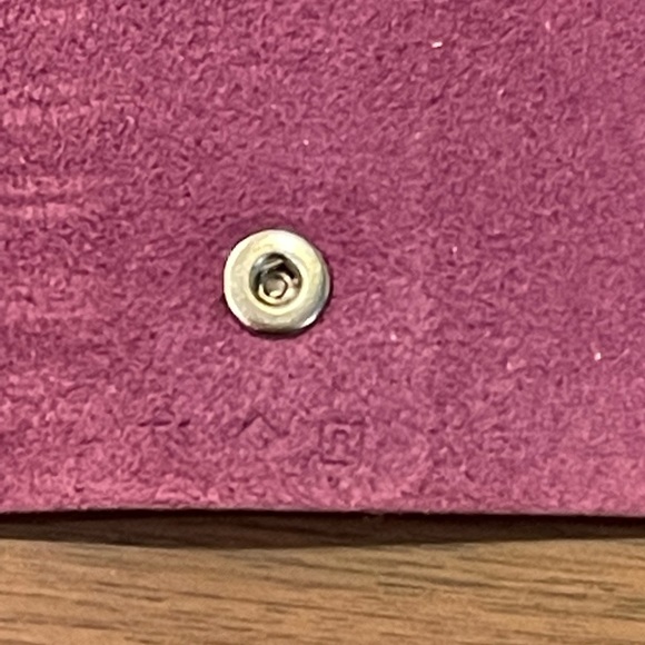 Hermes Ulysse Mini notebook cover in purple Togo leather. With box and ribbon. - Picture 10 of 10